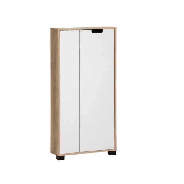 4027181124369 Highboard Emmik
weiß matt Eiche Eiche weiß Nachbildung B/H/T: ca. 59,8x124x19,55 cm