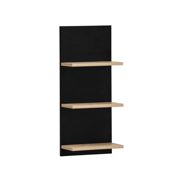 Regal Emmik
schwarz matt Eiche Eiche weiß Nachbildung B/H/T: ca. 30,3x70,2x17,45 cm