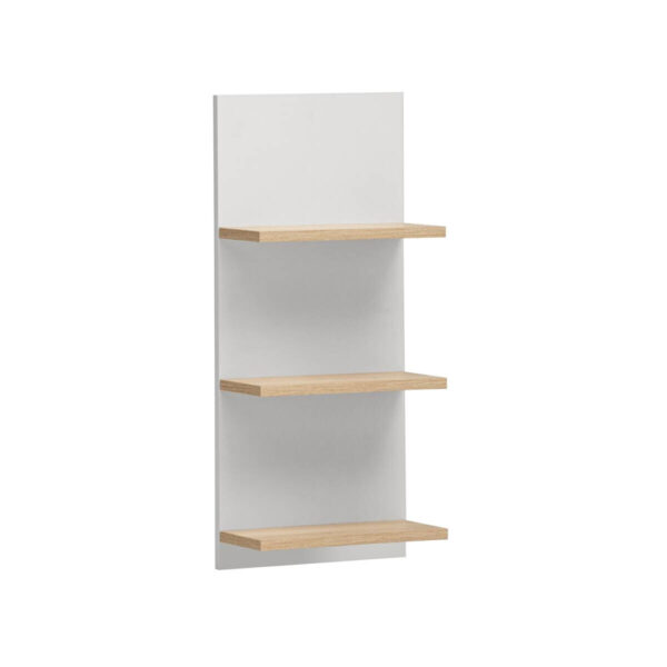 Regal Emmik
weiß matt Eiche Eiche weiß Nachbildung B/H/T: ca. 30,3x70,2x17,45 cm