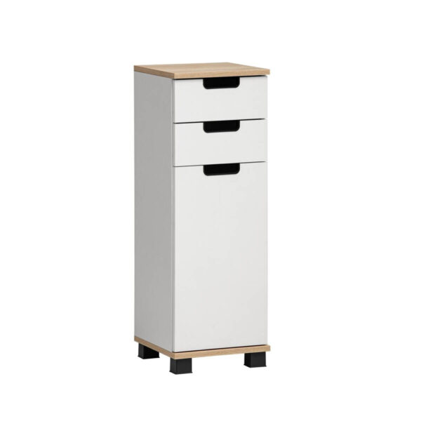 Schrank Emmik
weiß matt Eiche Eiche weiß Nachbildung B/H/T: ca. 30,3x88,1x32,6 cm