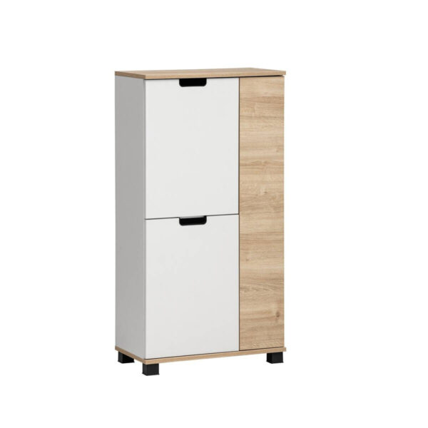 4027181124451 Highboard Emmik
weiß matt Eiche Eiche weiß Nachbildung B/H/T: ca. 59,8x116,9x32,6 cm