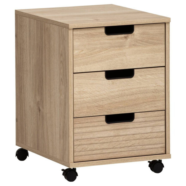 Rollcontainer Emmik
Eiche Eiche weiß Nachbildung B/H/T: ca. 40,1x57x50 cm