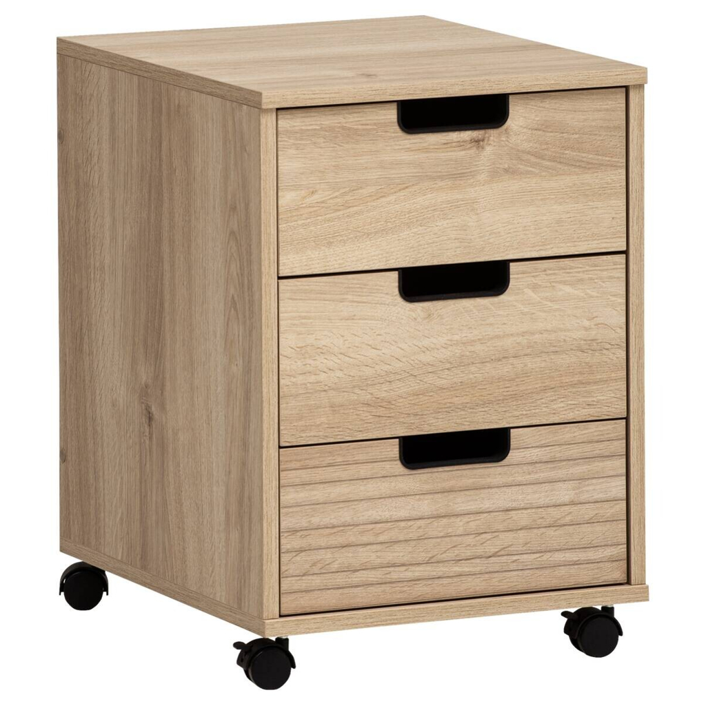 Rollcontainer Emmik
Eiche Eiche weiß Nachbildung B/H/T: ca. 40,1x57x50 cm