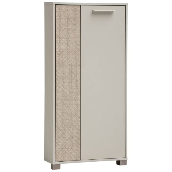 Möbelpartner Highboard Edno creme Eiche Nachbildung B/H/T: ca. 59,8x124x19,5 cm Möbelpartner Highboard Edno creme Eiche Nachbildung B/H/T: ca. 59,8x124x19,5 cm