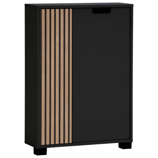Möbelpartner Unterschrank Ryker schwarz matt B/H/T: ca. 59,8x85,2x19,55 cm