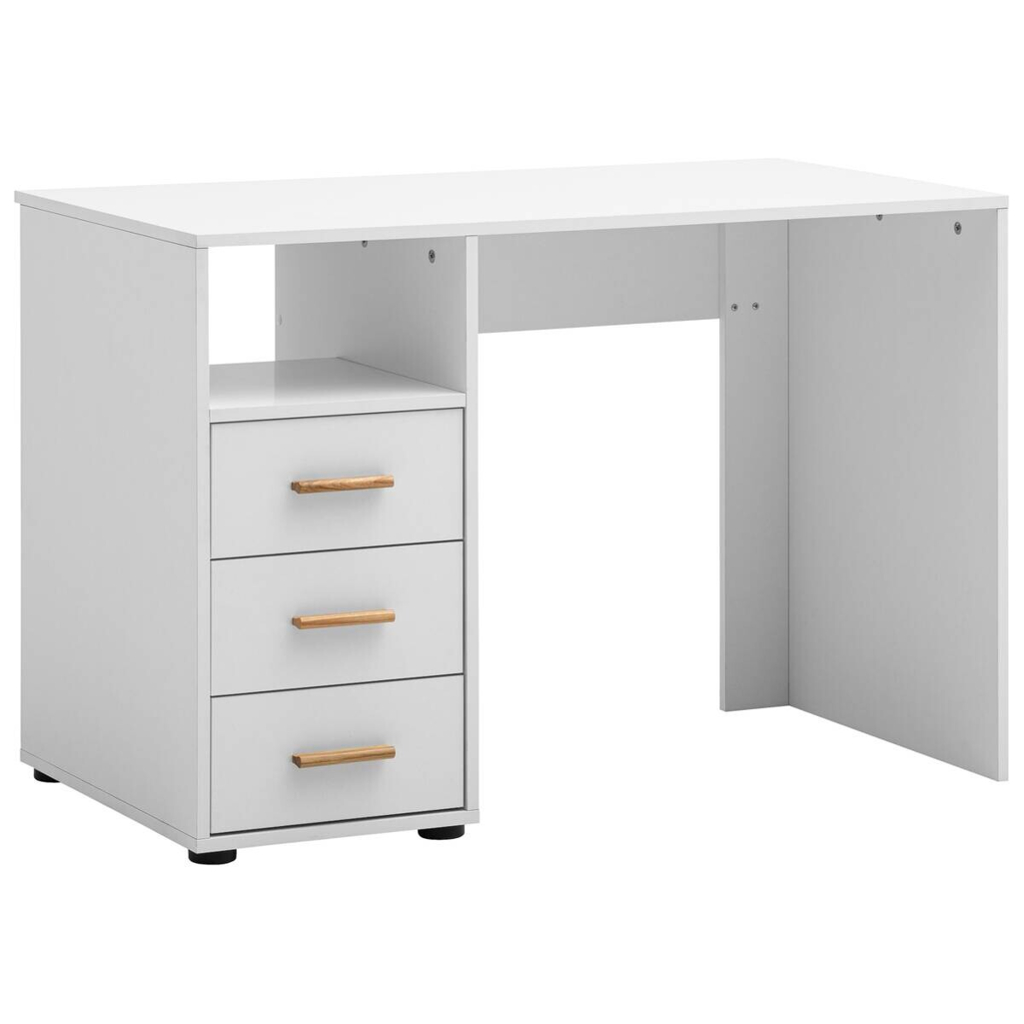 Möbelpartner Schreibtisch Torge weiß matt B/H/T: ca. 109x74x58 cm