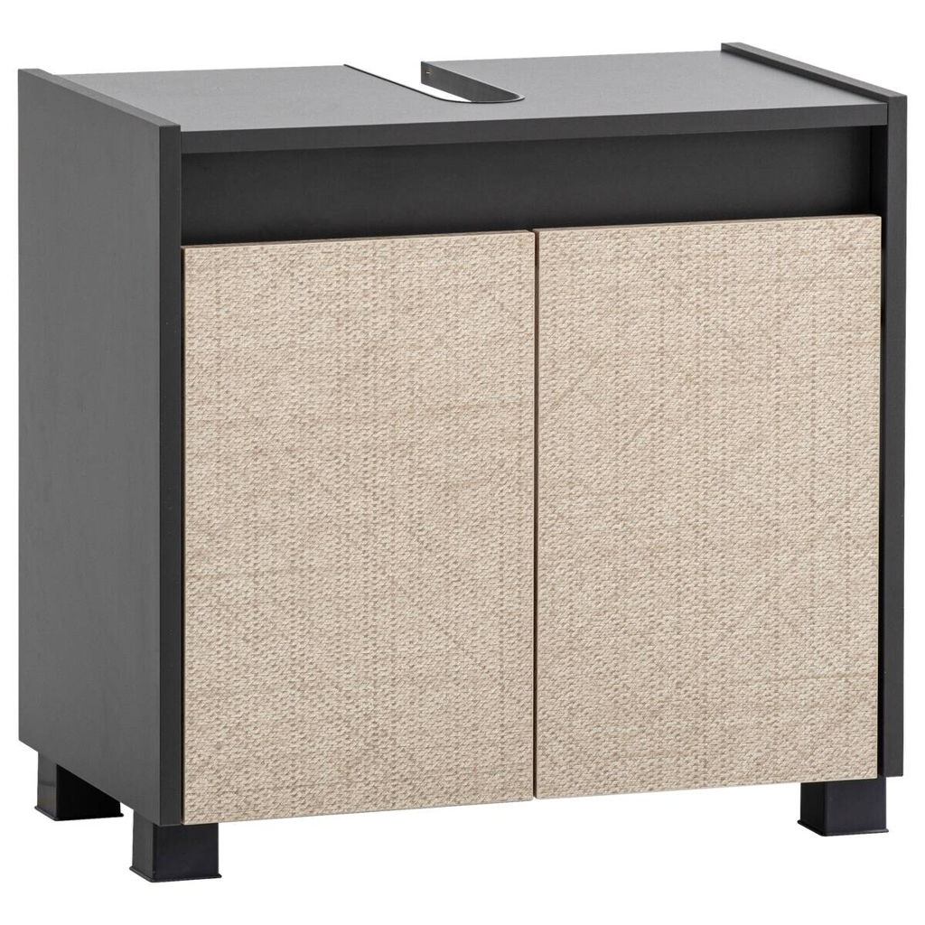 Waschbeckenunterschrank Sander
anthrazit B/H/T: ca. 56,9×54,6×33 cm