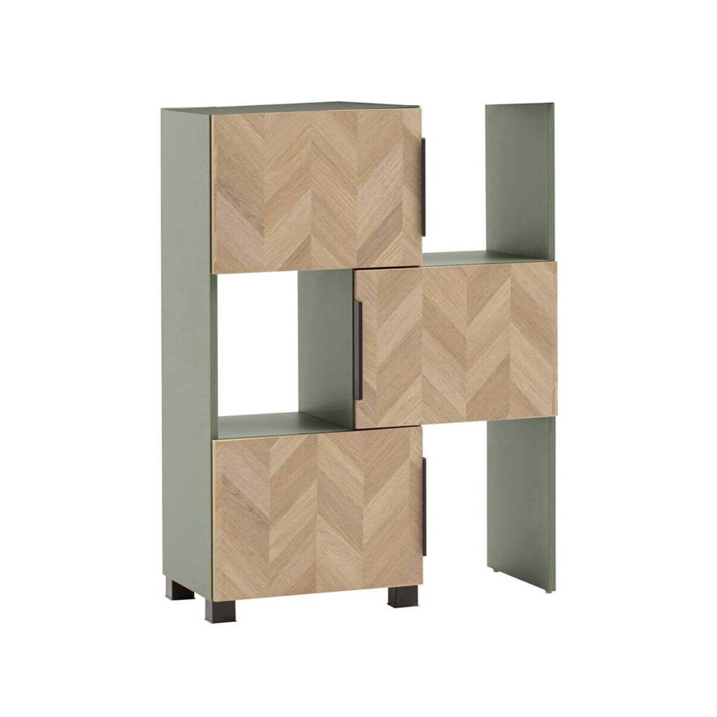 Schildmeyer Regal Piazza Pistazie Eiche Nachbildung B/H/T: ca. 78x101,6x34,7 cm