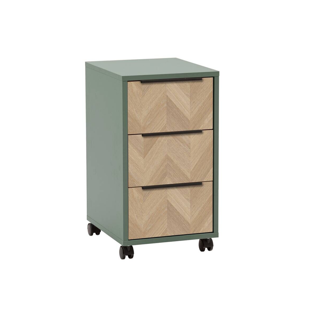 Rollcontainer Piazza
Pistazie B/H/T: ca. 32,6×59,7×39,1 cm