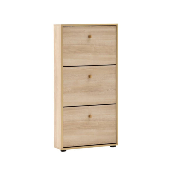 Schuhkipper Flora, 3er
Eiche Nachbildung B/H/T: ca. 59,8x122x19,55 cm