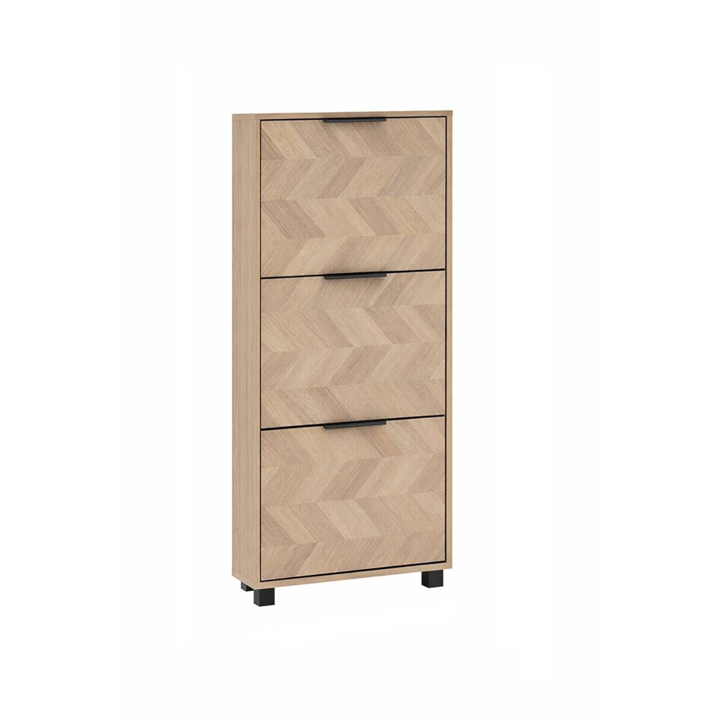 Schuhkipper Piazza, 3er
Eiche Nachbildung B/H/T: ca. 59,8×124,5×19,55 cm