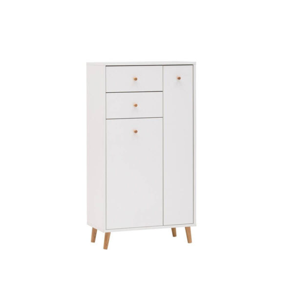 Schildmeyer Highboard Bjarne weiß B/H/T: ca. 60,2x103,4x33,05 cm Schildmeyer Highboard Bjarne weiß B/H/T: ca. 60,2x103,4x33,05 cm