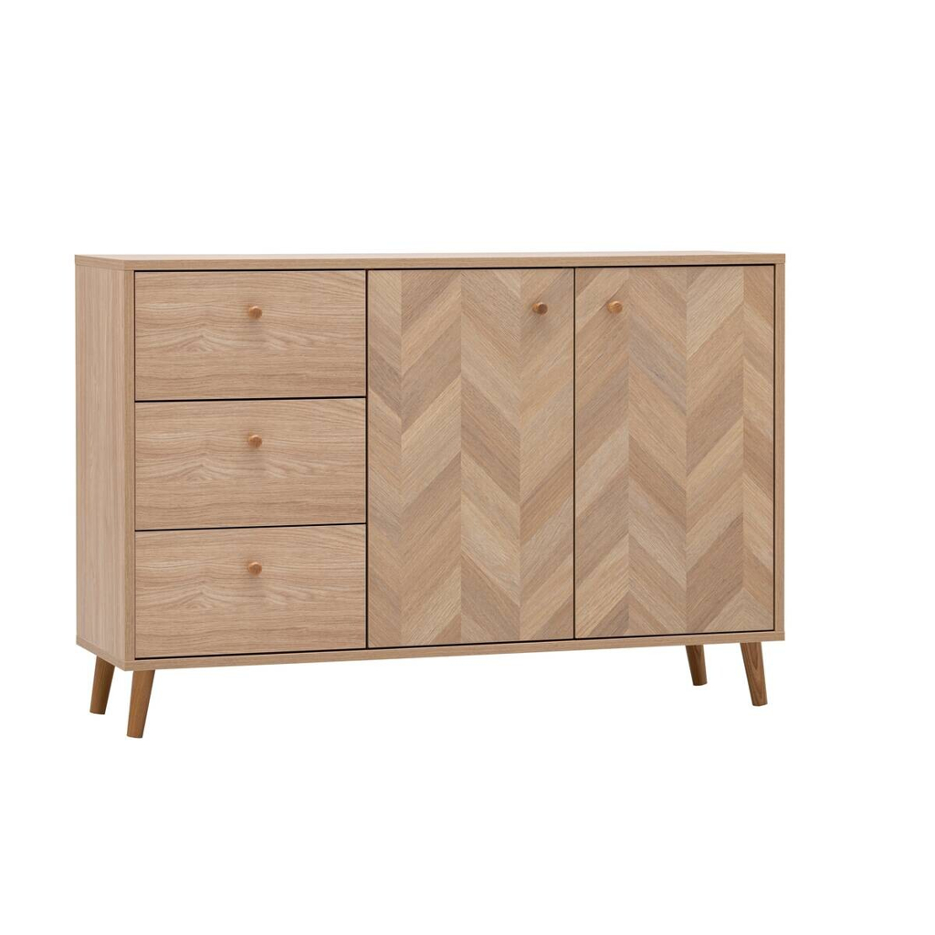 Schildmeyer Sideboard Visby Eiche Nachbildung B/H/T: ca. 109x63,9x33,05 cm
