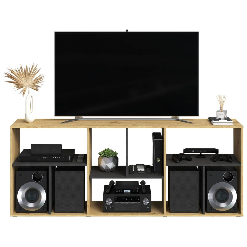 POCO Regal Eiche Artisan Nachbildung B/H/T: ca. 186x71x33 cm
