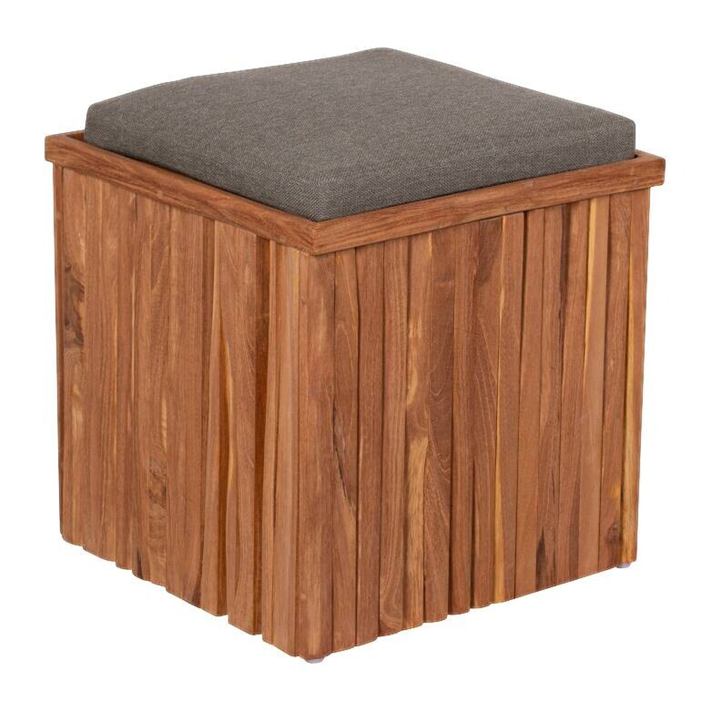 deVries Schatulle teak Teakholz B/H/L: ca. 45x50x45 cm