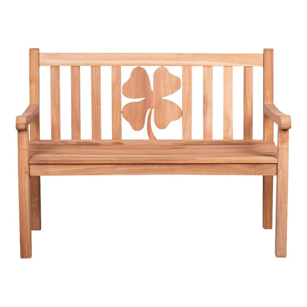deVries Gartenbank Woodie natur Teakholz B/H/T: ca. 120x89x60 cm