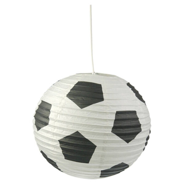 4036239001088 Niermann Pendelleuchte Fußball
weiß schwarz Papier D: ca. 40 cm