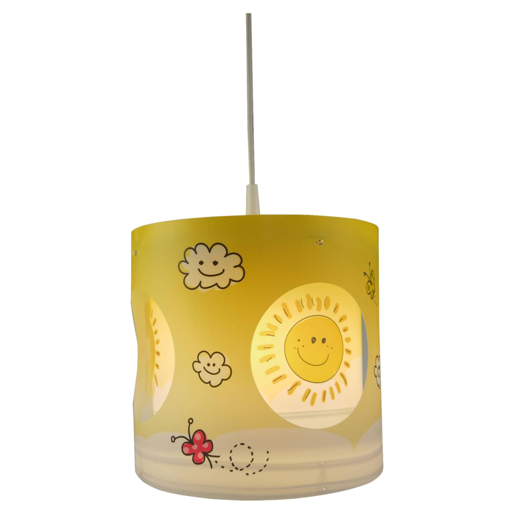 Niermann Dreh-Pendelleuchte Sunny
gelb Kunststoff H/D: ca. 27×25 cm E27