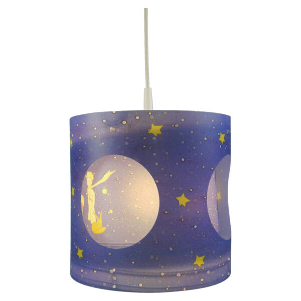 4036239001668 Niermann Dreh-Pendelleuchte Kleiner Prinz
blau Kunststoff D: ca. 25 cm E27 1 Brennstellen