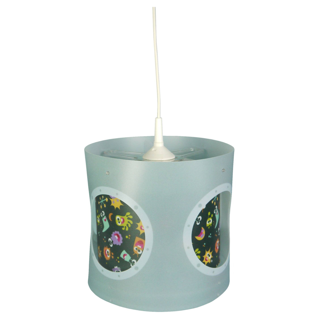 Niermann Dreh-Pendelleuchte Aliens
grau multicolor Kunststoff D: ca. 25 cm E27 1 Brennstellen