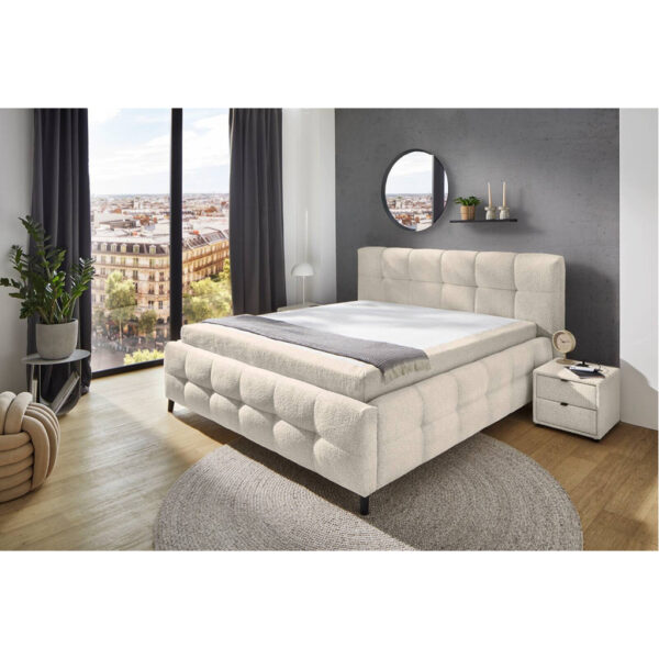 POCO Polsterbett beige Liegefläche B/L: ca. 180x200 cm