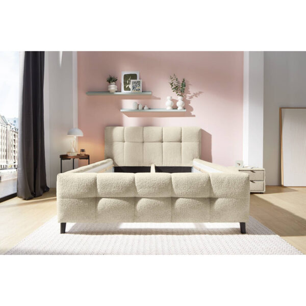 POCO Polsterbettgestell beige Polyester Liegefläche B/L: ca. 140x200 cm POCO Polsterbettgestell beige Polyester Liegefläche B/L: ca. 140x200 cm