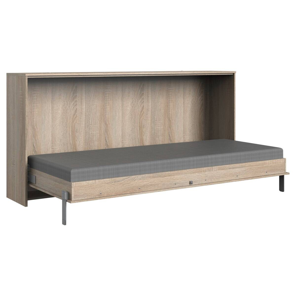 POCO Klappbett Juist Eiche Sägerau Nachbildung Liegefläche B/L: ca. 90x200 cm