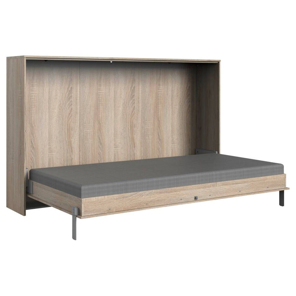 POCO Klappbett Juist Eiche Sägerau Nachbildung Liegefläche B/L: ca. 120x200 cm