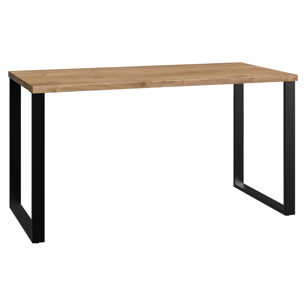 POCO Schreibtisch Liverpool Plankeneiche Nachbildung B/H/T: ca. 140x74x70 cm