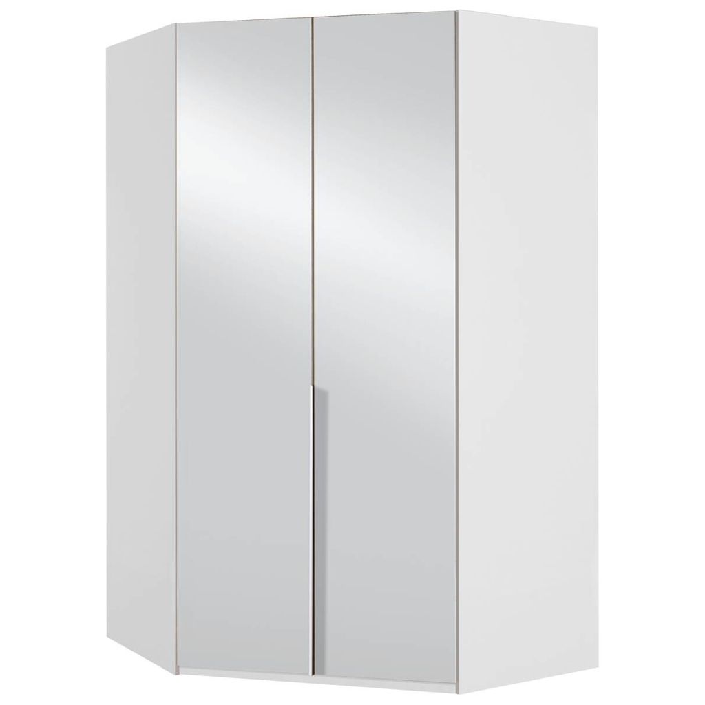 POCO Eckschrank New York C Alpinweiß B/H/T: ca. 120x236x120 cm