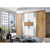 POCO Kleiderschrank Odessa Eiche Nachbildung B/H/T: ca. 270x208x58 cm