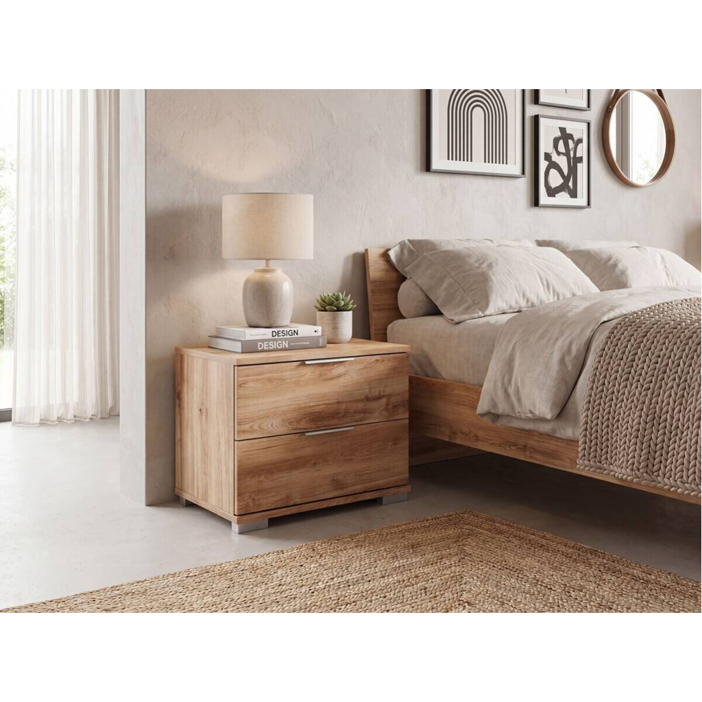 POCO Nachtkonsole Easy Plus Eiche Nachbildung B/H/T: ca. 52x40x38 cm