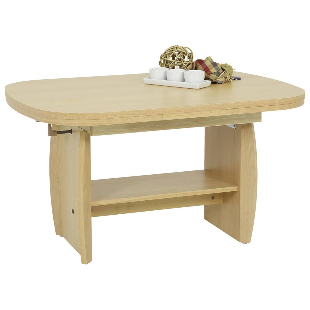 Hela Couchtisch MICHAEL III buche Holzwerkstoff B/H/T: ca. 90x52x68 cm
