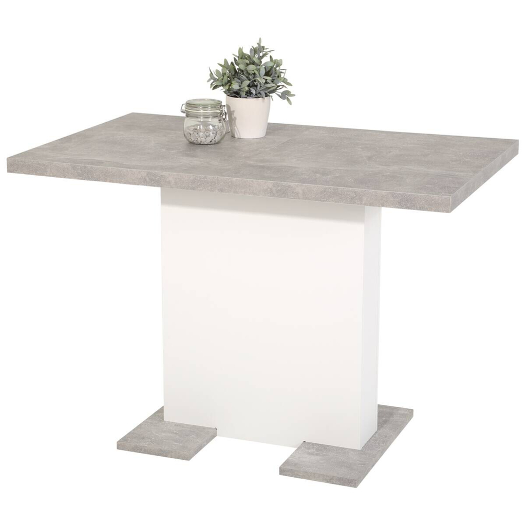 Hela Esstisch Britt Beton weiß B/H/T: ca. 150x76x69 cm