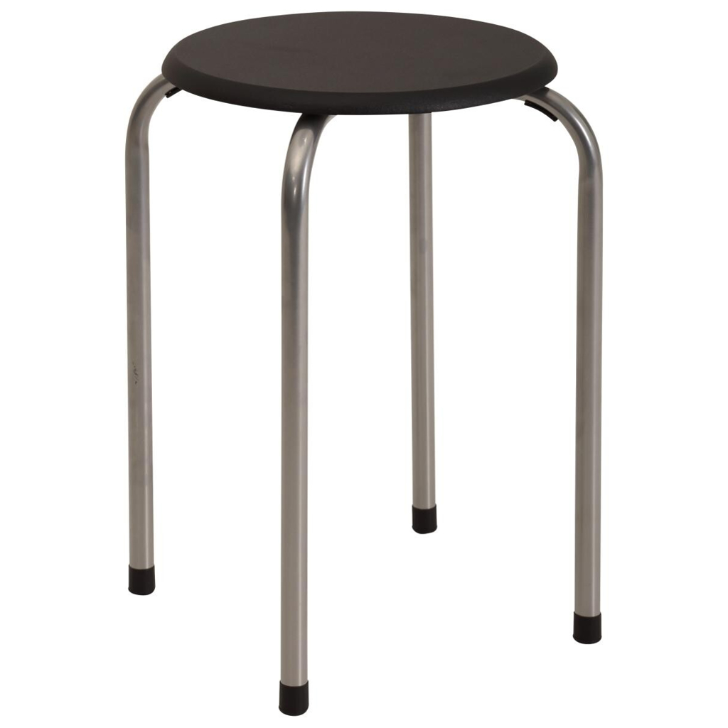 POCO Stapelhocker Lilly schwarz B/H/T: ca. 38x46x38 cm
