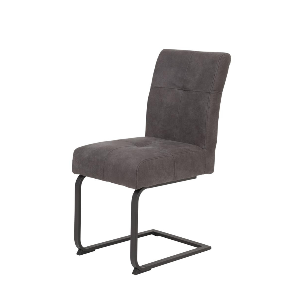 POCO Schwingstuhl Luise anthrazit Vintage B/H/T: ca. 43x91x65 cm
