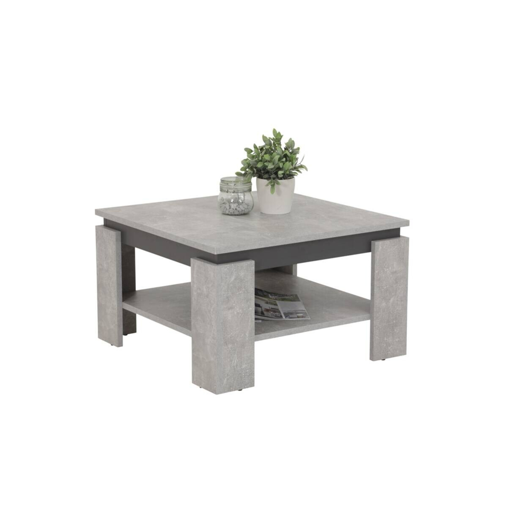 Hela Couchtisch Tim III Beton anthrazit B/H/T: ca. 86x41x68 cm