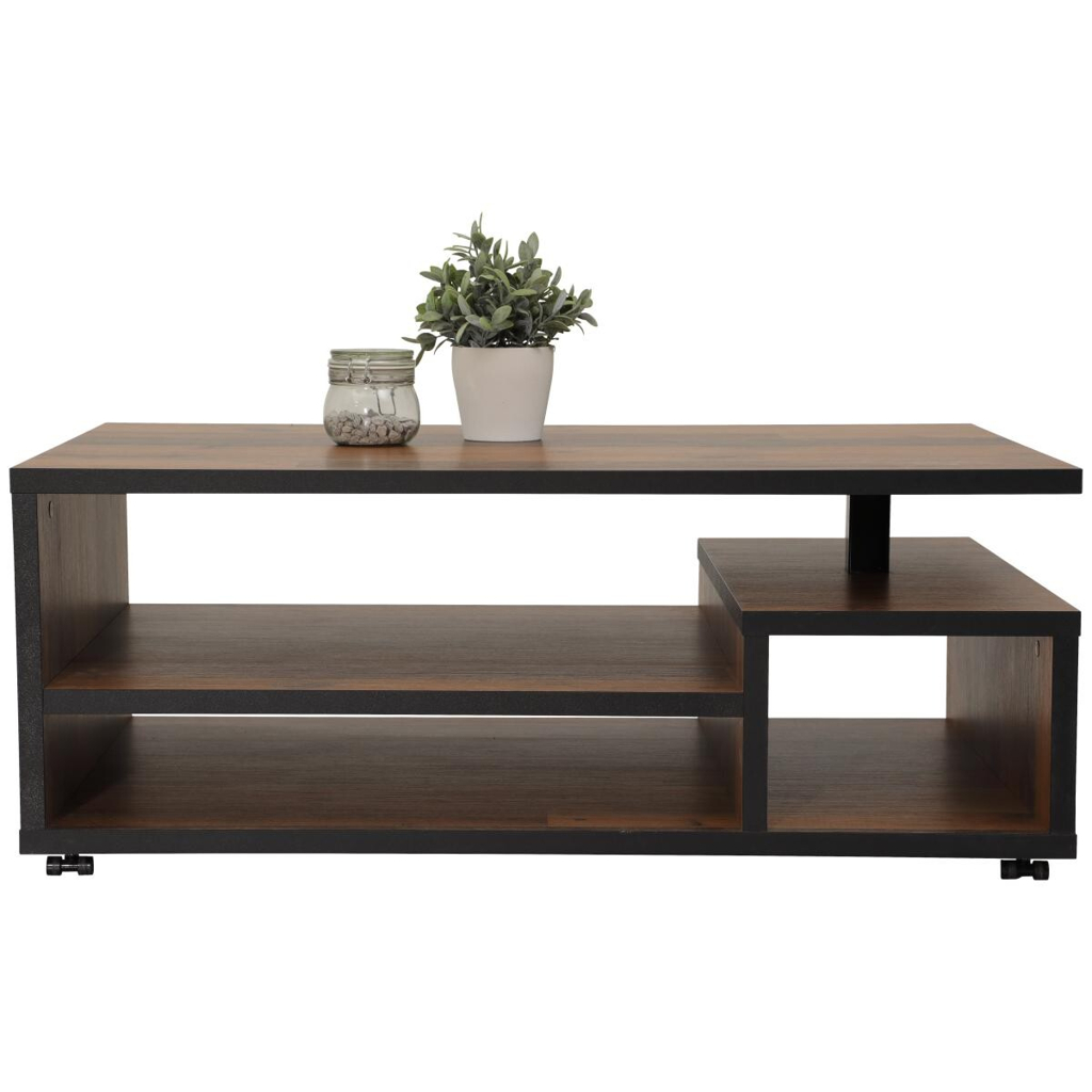 POCO Couchtisch Eike Old Wood schwarz Nachbildung B/H/T: ca. 110x50x68 cm
