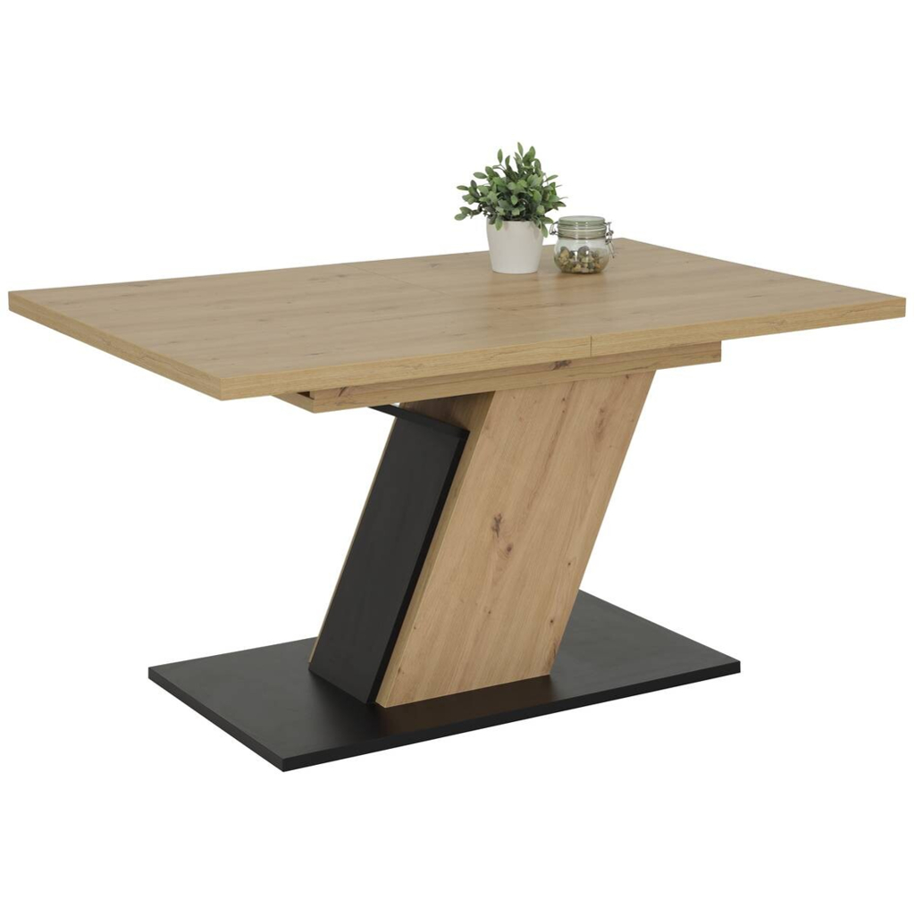 Hela Esstisch JEANETTE Eiche Artisan Nachbildung B/H/T: ca. 140x76x90 cm