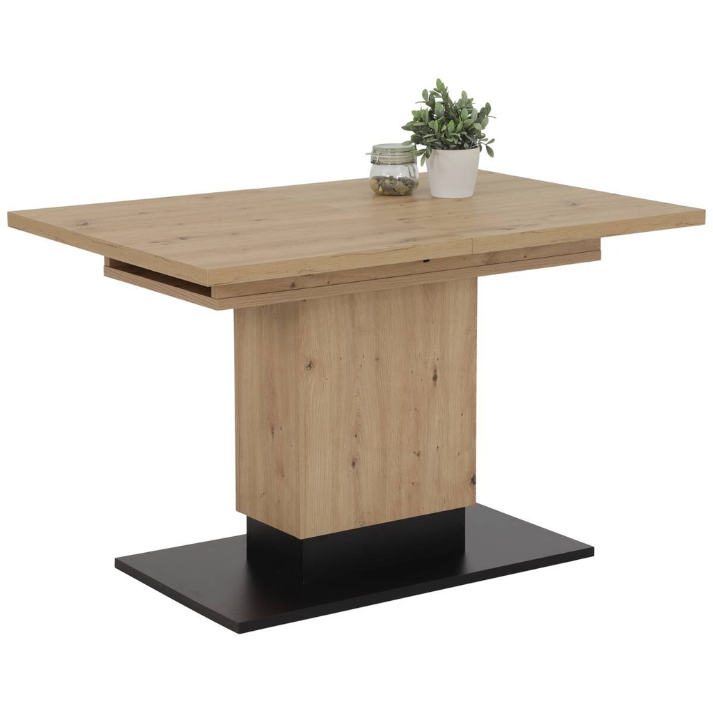 Hela Esstisch LORENA Eiche Artisan Nachbildung braun B/H/T: ca. 120x76x80 cm