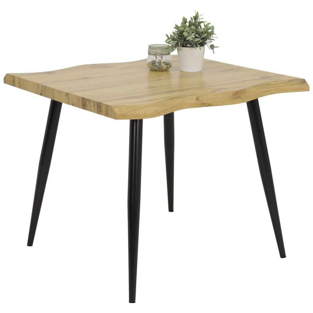 POCO Esstisch Gabi Eiche Wildeiche Nachbildung B/H/T: ca. 90x76x90 cm