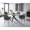 Hela Essgruppe Cleo II Beton anthrazit B/H/T: ca. 140x76x90 cm Hela Essgruppe Cleo II Beton anthrazit B/H/T: ca. 140x76x90 cm