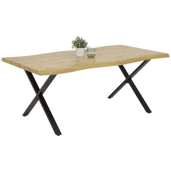 POCO Esstisch Gerda Eiche Wildeiche Nachbildung B/H/T: ca. 140x76x90 cm