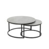 POCO Couchtisch Luis grau Marmor dunkel Hochglanz Optik POCO Couchtisch Luis grau Marmor dunkel Hochglanz Optik