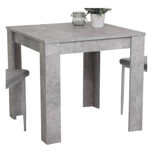 POCO Esstisch Erika Beton Optik B/H/T: ca. 80x76x80 cm