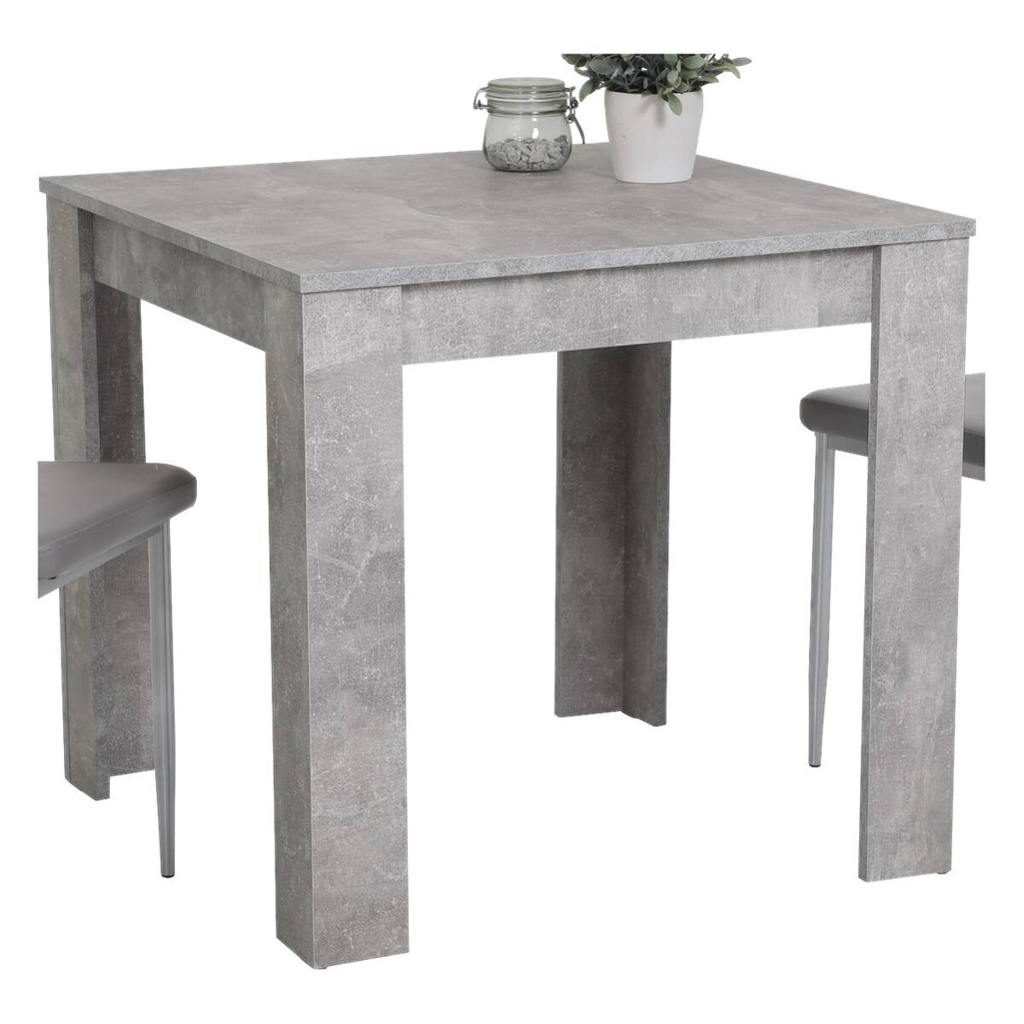 POCO Esstisch Erika Beton Optik B/H/T: ca. 80x76x80 cm