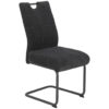 POCO Schwingstuhl Merkur anthrazit Microfaser B/H/T: ca. 47x99x63 cm