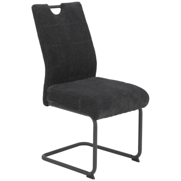 POCO Schwingstuhl Merkur anthrazit Microfaser B/H/T: ca. 47x99x63 cm