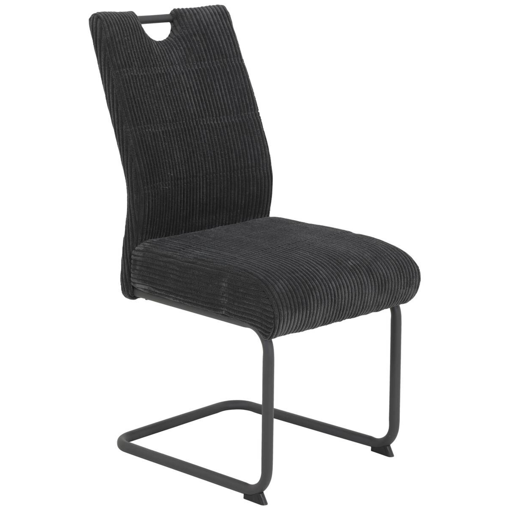 POCO Schwingstuhl Merkur anthrazit Microfaser B/H/T: ca. 47x99x63 cm