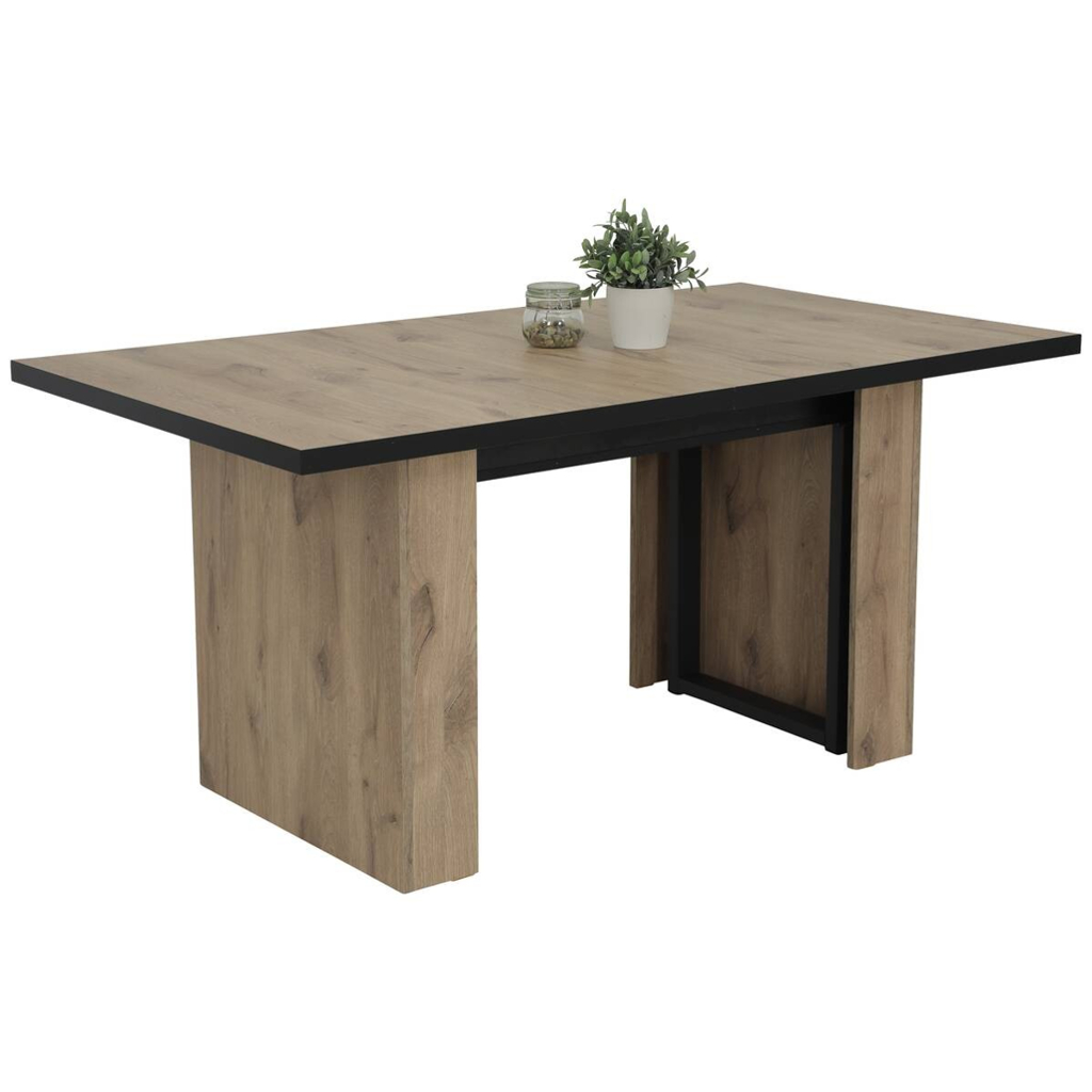 POCO Esstisch Anni Eiche Viking Nachbildung B/H/T: ca. 160x76x90 cm